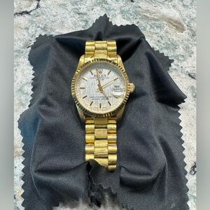 015 Rolex Replica - Datejust 69178 Gold President